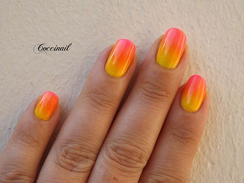 nail art Sunset